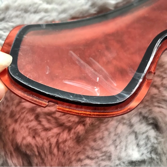 POC Sports Iris X Spare Goggle pink with gold mirror Lens regular ski bike - Picture 2 of 5